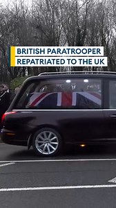 824K views · 30K reactions | Crowds gathered as a British paratrooper was repatriated to the UK following his death in Ukraine Lance Corporal George Hooley was killed as he watched Ukrainian forces testing a new defensive capability last week A private, family-only ceremony was held before the cortege departed, passing the memorial garden in Carterton before reaching John Radcliffe Hospital | Forces News | Facebook