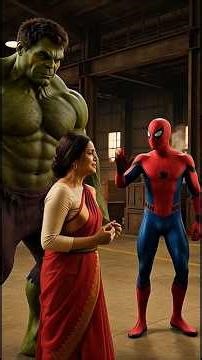 Hulk Ki Maa Ka Badla 😡🔥 | Hulk vs Spider-Man Emotional Fight | #shorts #hulk