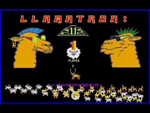 DOS Game: Llamatron - 2112