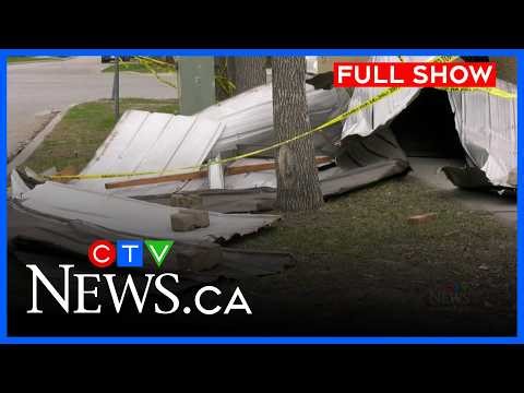 Clean up is underway following strong wind storm | CTV News Winnipeg at Six for May 15, 2026