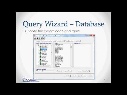 Lawson Microsoft Addins Quick Start - Presented by Nogalis, Inc