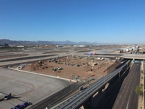 6.6K views · 65 reactions | Take a look at this time-lapse video of the Eighth Concourse construction at Terminal 4. This new concourse will add eight additional gates to the terminal and is expected to complete in 2022. Visit https://www.skyharbor.com/about/development for more information. | Phoenix Sky Harbor International Airport | Facebook