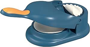 2 in 1 Dumpling Maker Machine,Dumpling Skin Maker Dumpling Moulds, Home Manual Dumpling Making Tool, Empanada Maker Press Mold Manual Pastry Dumpling Wrapper Machine for Chinese Food, Empanada (A)