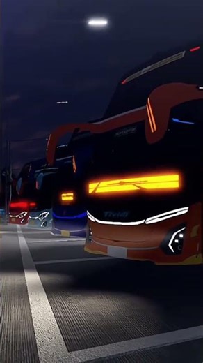 Bus ku yang warna orange #roblox #fypシ゚viral #bus