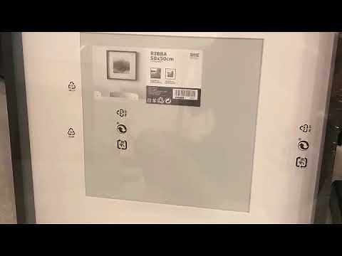 IKEA hack - Ribba shirt frame