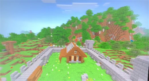 Spawn on the QWERTY SMP code in bio #fyp #minecraft #minecraftrealms