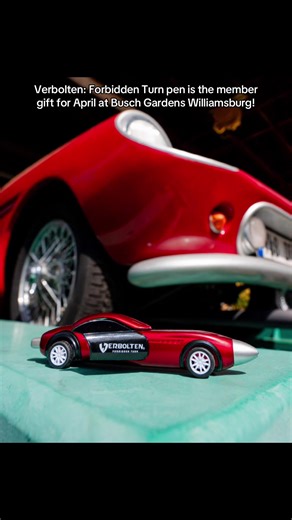 A Verbolten: Forbidden Turn pen is the member gift at @Busch Gardens Williamsburg this April! #verbolten #buschgardens #buschgardenswilliamsburg