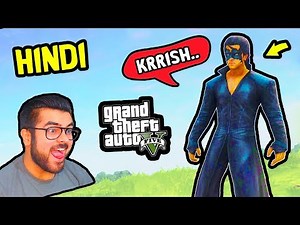 KRRISH in GTA 5 | Part 1 Funny Moments... 😂 [Funny/Hindi] | Hitesh KS