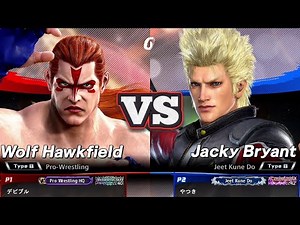 [VF5 REVO] Wolf vs Jacky – Rare High-Level Gameplay! | Command Grabs & Mix-Ups