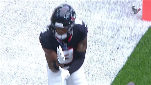 John Metchie III hauls in diving goal-line TD