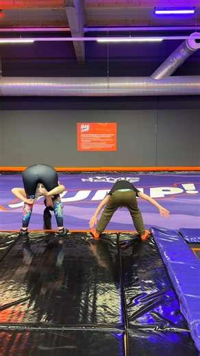 My little one is learning a front flip at just 7 years old / learning a front flip in just one hour