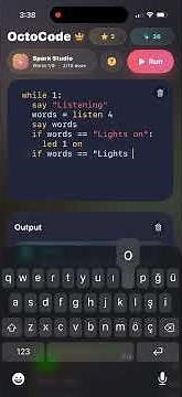 My Kid Coded a Voice Controlled LED With OctoCode
