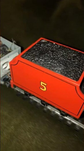 ho scale James crashes into a Lake ￼