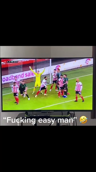 Well this is what Tottenham think of Sheffield United ⚽️🤣 #fyp #tottenham #sheffutd #spurs #football #premierleague #goal #easy