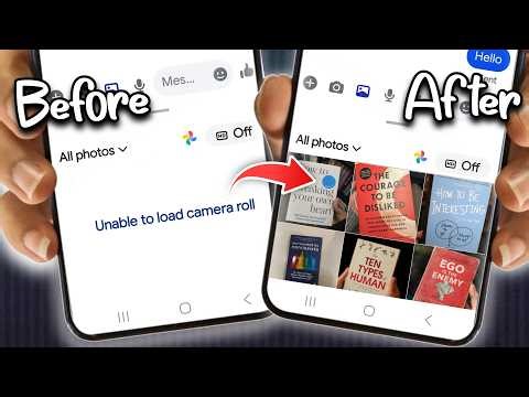 Messenger Unable to load Camera Roll Problem | Unable to load Camera Roll Messenger Problem
