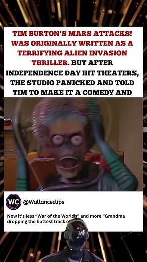 Tim Burton's Mars Attacks Was first a Thriller!