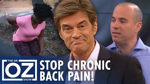 Chronic back pain relief: Doctors say start with these simple fixes | Oz Wellness