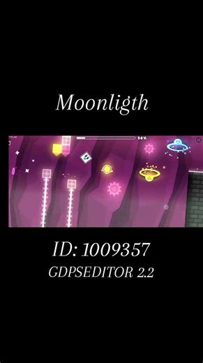 Moonligth | #geometrydash #gdpseditor2 #moonligth #movil #parati #epic #fyp #fypシ