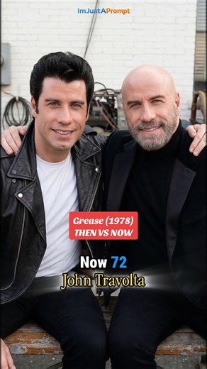 Grease Cast 🎥 - Then Vs Now (1978 vs 2026) #thenandnow #grease #johntravolta