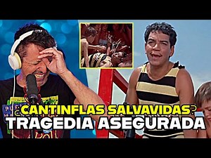 CANTINFLAS the lifeguard who almost drowned and almost killed me laughing! | REACTION
