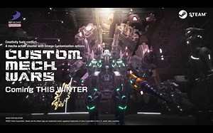 【PC/PS】第三人称机甲动作射击新作《定制机甲战争/Custom Mech Wars》2023年Q4发售