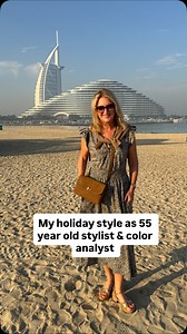 My Dubai sightseeing look. My top tip for a stylish trip is sticking to a 3-4 color palette. Planning ahead and trying on outfits makes all the difference. It helps me visualize the look and saves time when I'm on the go. Dress and bag found on sale @meandem, knit old @morrisonclothing, shoes @stepaheadshoes. #style #holidays #holidaystyle #holidaypacking #dubai | Monday Project Co