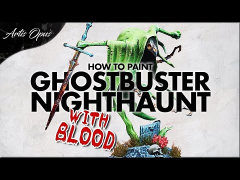 PAINT GHOSTLY MODELS FAST with Contrast and Washes - How to Paint High Quality Alternate Nighthaunt