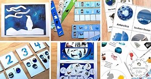 The Arctic and Antarctica Pack Winter Activities for Children