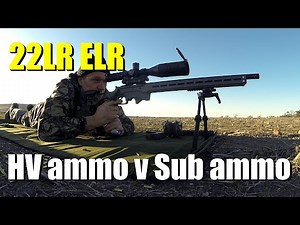 Subsonic v Supersonic for long range 22LR