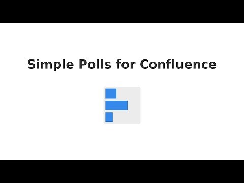Simple Polls for Confluence