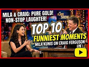 Top 10 Funniest Mila Kunis Moments on Craig Ferguson.