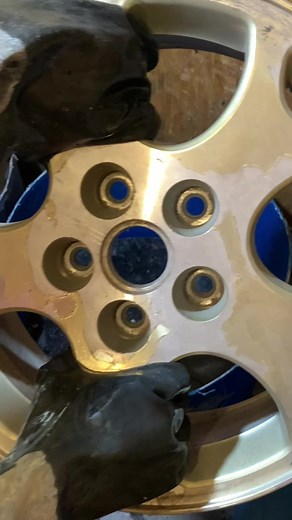 4.4M views · 10K reactions | Chemical Stripping #wheel #paint #powdercoat #prep #powdercoating #chemical | Steve Nelson Jr. | Facebook