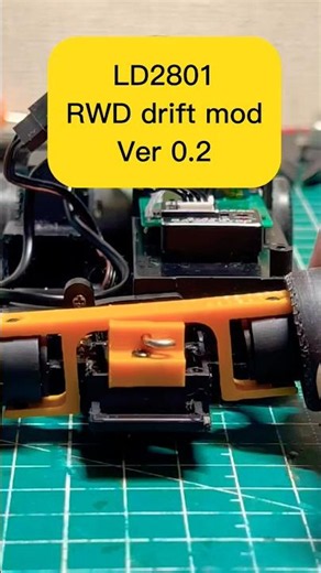 LDRC 2801 RWD Drift Mod | New Front Suspension for More Steering Angle!#rccars #drift