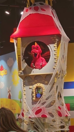 The Amazing LEGO Dragon Clock in Action! 🧱✨