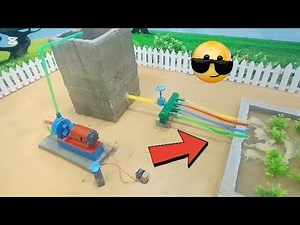 Build Your Own Water Pump Using Simple Materials | DIY Project