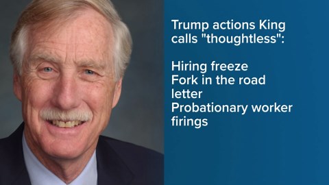 Sen. Angus King: 'We've got to wake up, protect this institution'