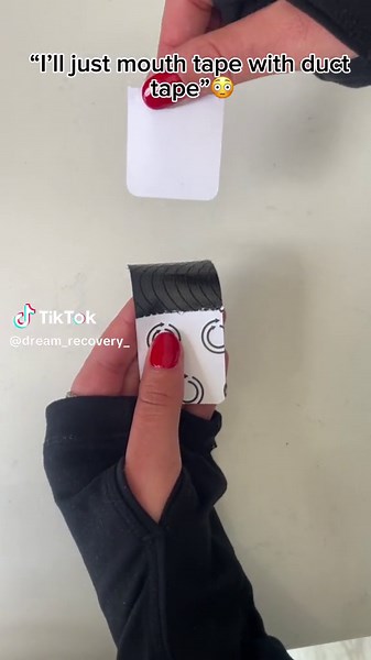 Its time to start shutting up your mouth… to get better quality sleep ☁️💤 Our mouth tape is made from the best quality breathable materials that is safe for your skin and will stay on the whole night! #sleepproblems #mouthtapeforsleep #mouthtape #nightdoneright #magictape #breathebetter #breathe