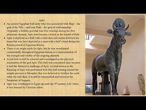 Ancient Egyptian History | Apis