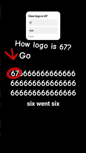 how logo is 67