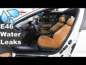 MOST COMMON INTERIOR WATER LEAKS IN BMW! + DIAGNOSING