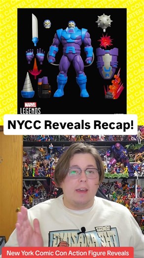 Action figure reveals from New York Comic Con I'm most excited for! Marvel Legends had so many baller reveals today, got me hype. Black Series disappointment. And Tron?!?!?!?!? #marvellegends #starwarsblackseries #actionfigures #nycc | CarterCollects