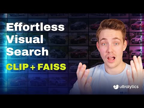 How Similarity Search Works | Visual Search Using OpenAI CLIP, META FAISS and Ultralytics Package 🎉