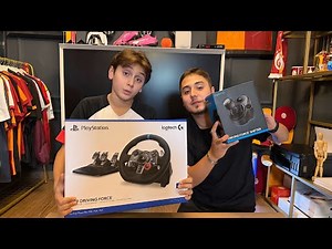 ABİMLE BİRLİKTE DİREKSİYON SETİ KUTU AÇILIMI !! LOGİTECH G29