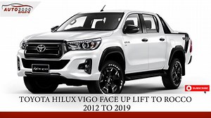 Toyota Hilux Vigo Face Up Lift Conversion to Rocco Model 2012-19