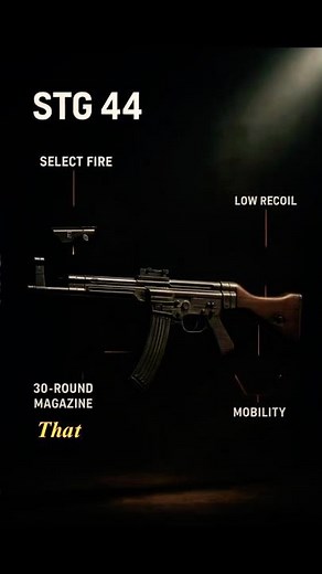 STG-44: The First Assault Rifle Ever Made