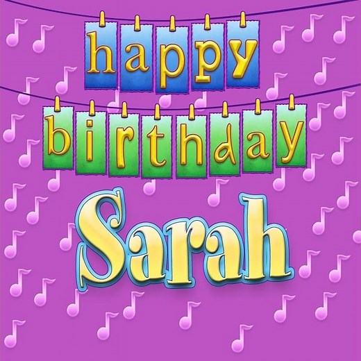 Happy Birthday Sarah (Personalized)