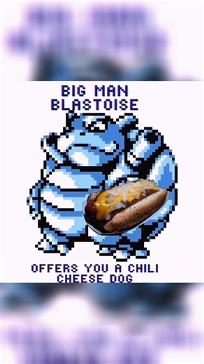 #pokemon #blastoise #chilidog #meme #wtf