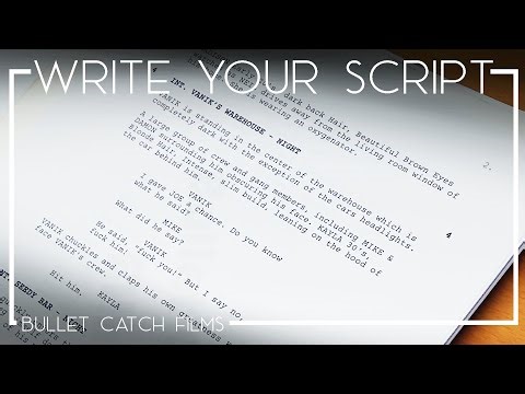 Scriptwriting for New Filmmakers