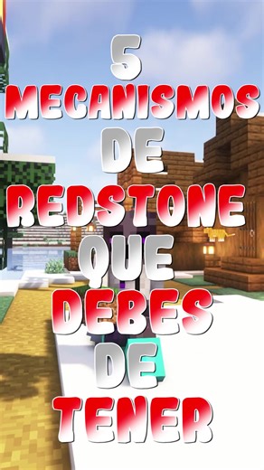 5 Mecanismos de Redstone que Deberías Tener en tu Mundo de Minecraft