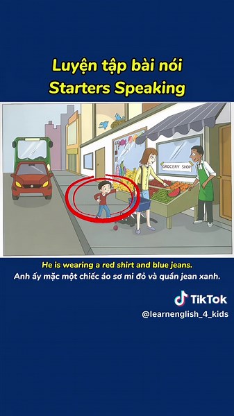 Luyện bài nói Tiếng Anh cho trẻ em